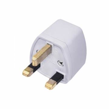 Travel Adapter AC Akyga AK-AD-59 US | AU | UE to UK white