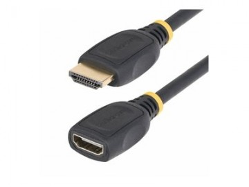 StarTech.com 18in HDMI 2.0 Extension Cable, 4K 60Hz, M|F - HDMI extension cable - 50 cm