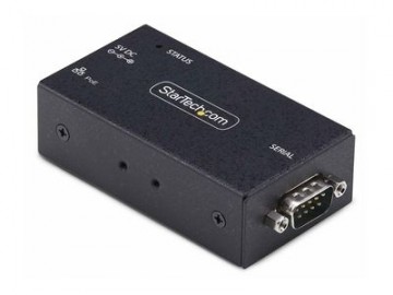 StarTech.com Serial to Ethernet Adapter, IP LAN to RS232 DB9 Converter - device server - PoE - TAA Compliant