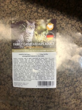 Cat Family Turkey 10kg with turkey meat