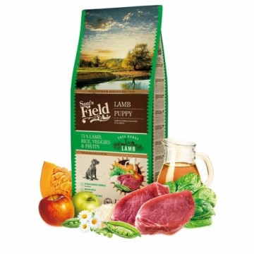 Dry food for puppies : Sams Field DOG Fresh Lamb & Rice PUPPY ALL 13 kg.