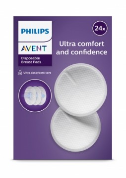 Philips Avent Vienreizējas lietošanas krūšturu ieliktnīši (24 gab.) - SCF254/24