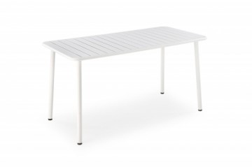 Halmar BOSCO rectangle table, white