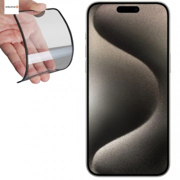 Evelatus Rubber Edge Anti-Break 3D Glass for Apple iPhone 15 Pro Max Japanese Glue Black