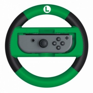 Sacīkšu Stūre HORI Hori Mario Kart 8 Deluxe Racing Wheel Luigi Volante Zaļš