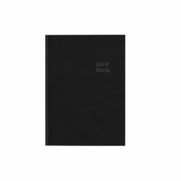 Diary Ingraf Black A4 22 x 31 cm