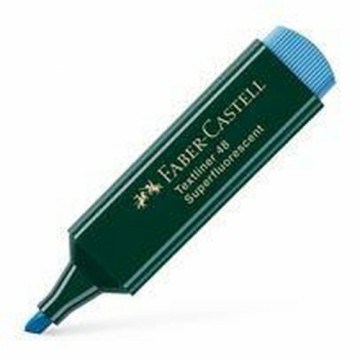 Highlighter Faber-Castell 154851 Blue Blue/Green (10 Units)