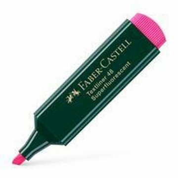 Highlighter Faber-Castell 154828 Pink Fuchsia 10 Pieces (10 Units)