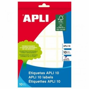 Labels Apli White 10 Sheets (10 Units)