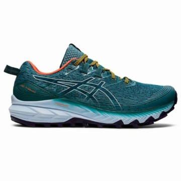 Sporta apavi Asics Trabuco 10 Zils Zaļš