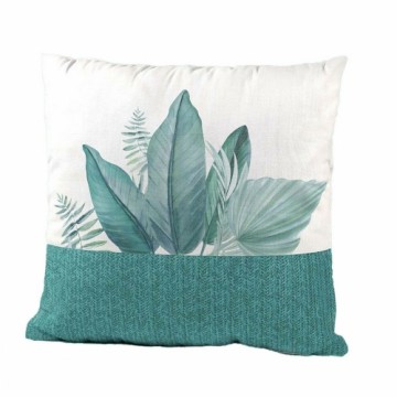 Bigbuy Home Подушка Blue jungle Лист растения 45 x 10 x 45 cm