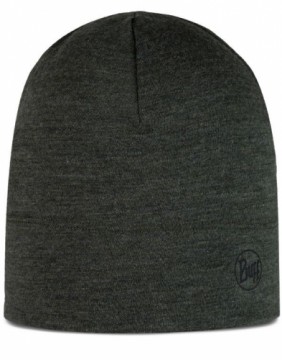 BUFF MERINO MIDWEIGHT BEANIE SOLID BARK Cap.