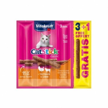 VITAKRAFT CAT STICK MINI indyk/jagnie 3+1szt