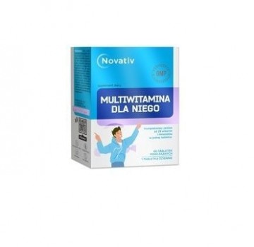 Medicinae Novativ Multiwitamina dla Niego 60 tabletek powlekanych