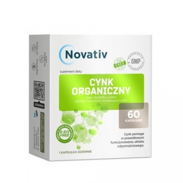 Medicinae Novativ Cynk organiczny 60 kaps.