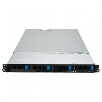 Platforma Asus Rack (1U) RS500A-E12-RS4U AMD Epyc 9004 (4x Nvme, 2xM.2, 2xGPU, 2x1Gbe, IPMI, 1+1 800W)