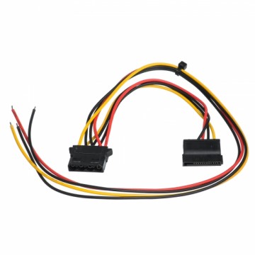 Service cable for PC PSU Akyga AK-SC-23 Molex (f) | Sata (f) 40 | 15 cm