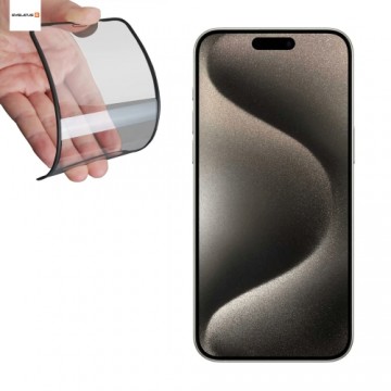 Evelatus Rubber Edge Anti-Break 3D Glass for Apple iPhone 16 Pro Japanese Glue Black