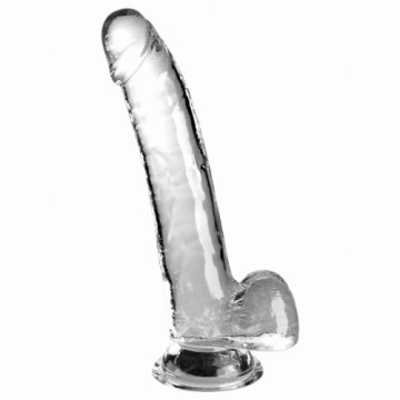 Vibrator Pipedream King Cock Clear Transparent