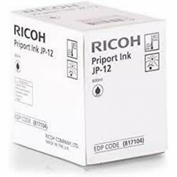 Oriģinālais Tintes Kārtridžs Ricoh Ink 600cc Black Melns