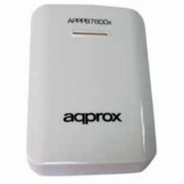 Powerbank APPROX APPPB7800W Balts