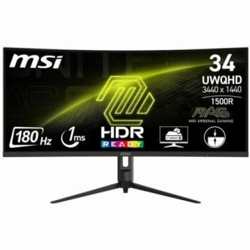 Monitors MSI MAG 342CQR E2 34" UltraWide Quad HD 50 - 60 Hz 180 Hz