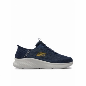 Мужские спортивные кроссовки Skechers LITE 232466 Тёмно Синий