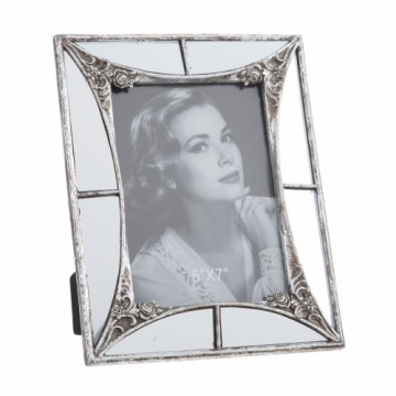 Photo frame Silver Crystal Polyresin 13 x 18 cm 19,8 X 2,1 X 24,8 CM