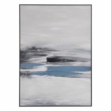 Bigbuy Home Canvas Melns Abstrakts 100 X 3,5 X 140 CM