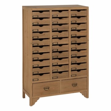 Chest of drawers Beige Fir wood MDF Wood 85,5 x 36,5 x 133 cm