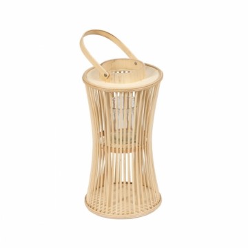 Lantern Natural Bamboo Crystal 16 x 16 x 40 cm