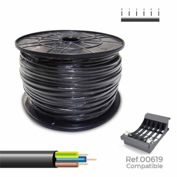 Multi-core Electric Cable Sediles Black 200 m 3 x 1 mm H05VV-F