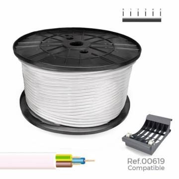 Multi-core Electric Cable Sediles White 3 x 1 mm 200 m H05VV-F