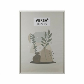 Photo frame Versa White MDF Wood Vintage 1,2 x 72 x 52 cm