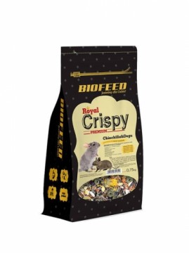 BIOFEED Royal Crispy Premium Chinchilla&Degu - food for chinchillas and degu - 750g