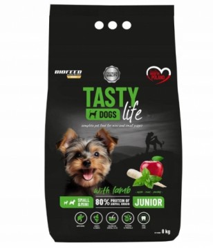 BIOFEED Tasty Life Junior Small Lamb - dry dog ​​food - 8kg