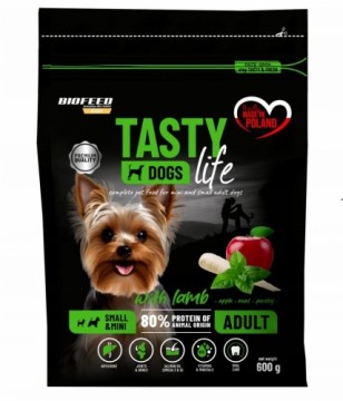 BIOFEED Tasty Life Adult Small Lamb - dry dog ​​food - 600g