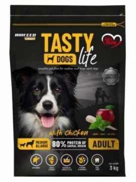 BIOFEED Tasty Life medium and large Chicken - dry dog ​​food - 3kg