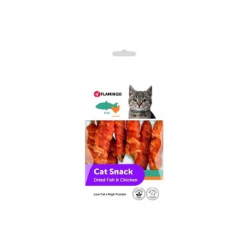 Flamingo FLMG kārumi kaķiem Dried Fish with Chicken 50 g 560604