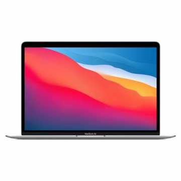 Apple MacBook Air 13.3 M1 mikroshēma 8GB atmiņas 256GB SSD sudraba krāsā