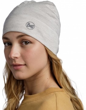 Czapka BUFF MERINO LIGHTWEIGHT BEANIE SOLID CLOUD