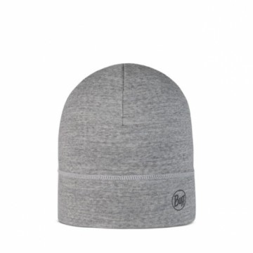 Czapka BUFF MERINO LIGHTWEIGHT BEANIE SOLID LIGHT GREY