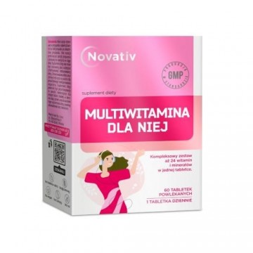 Medicinae Novativ Multiwitamina dla Niej, 60 tabletek powlekanych