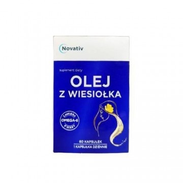 Medicinae Novativ Olej z wiesiołka 60 kapsułek