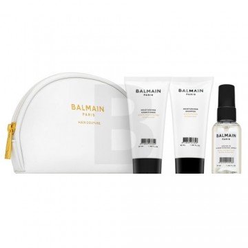 Balmain Hair Couture White Cosmetic Care Bag set with moisturizing effect