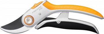 Fiskars Plus PowerLever bypass secateurs metal P751 (orange|black)