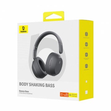 Baseus Bass 35 Max Wireless Headphones Twilight Grey