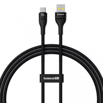 Baseus Flash 2 Charging Cable USB to USB-C 100W 1m Cluster Black