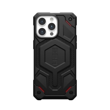 UAG Monarch Pro case with MagSafe for iPhone 15 Pro Max - black kevlar