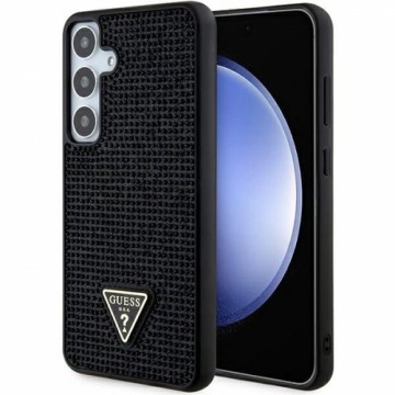 Guess Rhinestone Triangle case for Samsung Galaxy S24+ - black